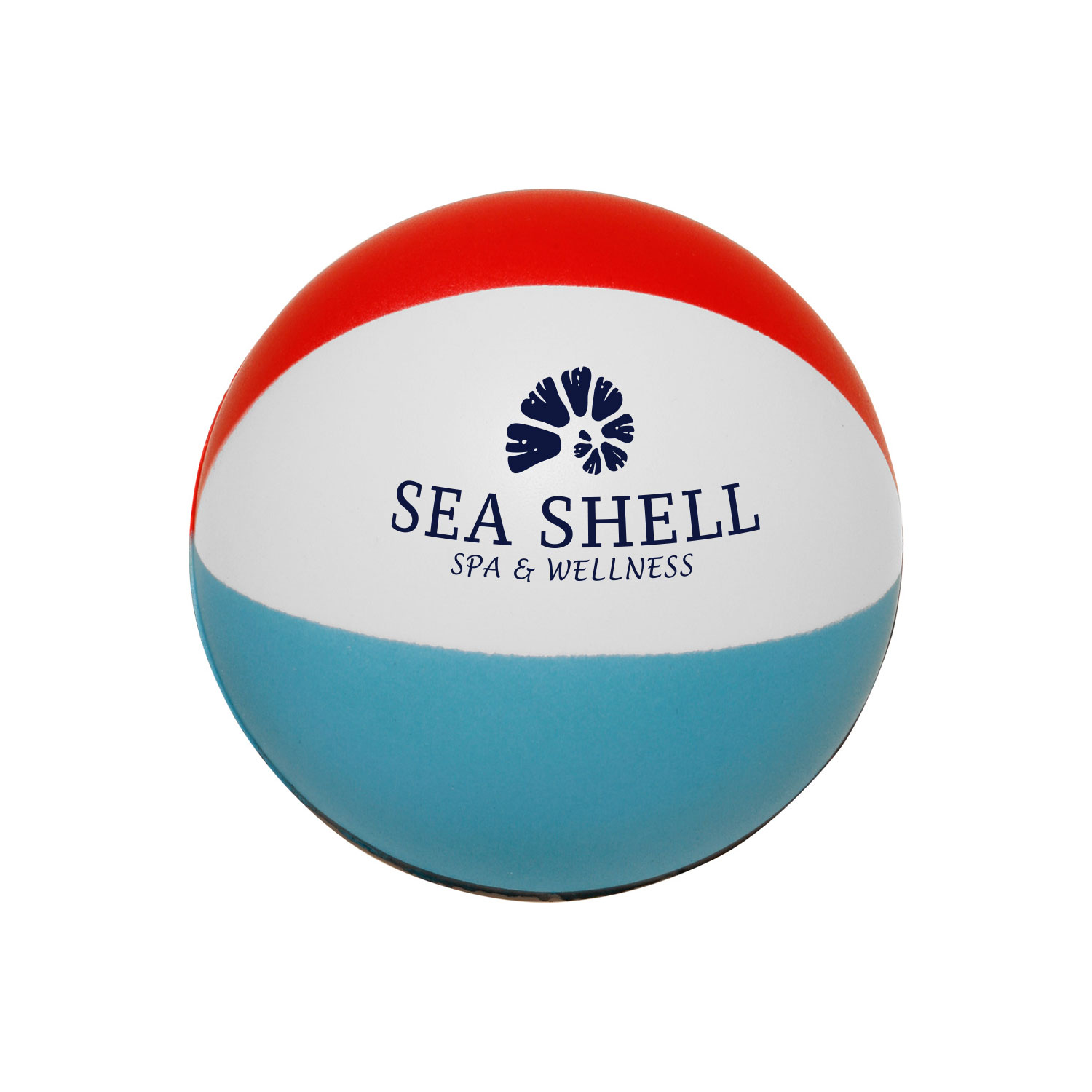 Beach Side Stress Ball (1 Color Imprint) 2