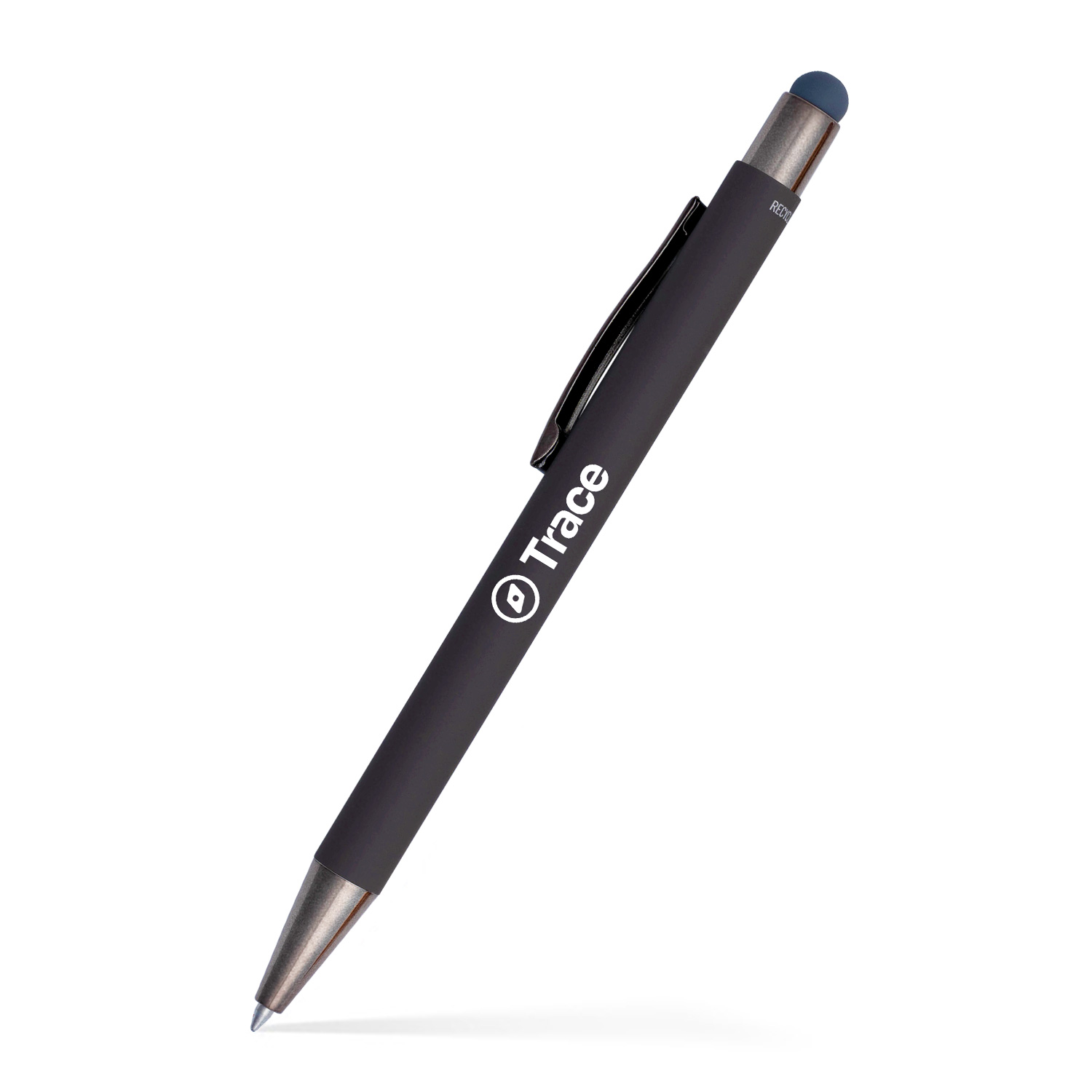 Fleetwood Stylus Satin Soft Touch Gel Click Pen (Recycled Aluminum)