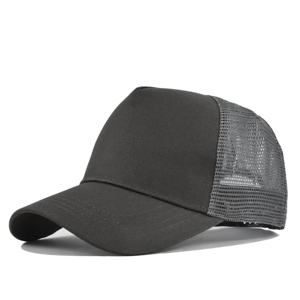 Hard Top 5 Panel Mesh Trucker Cap 18