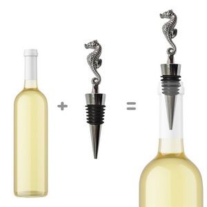 Charming Seahorse Design Wine Bottle Stopper 7
