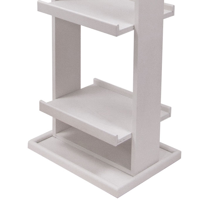 Floor 60"h Wine Bottle Display - (3) shelves w/ Header 3