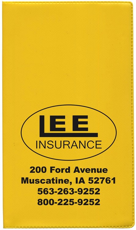 Standard Vinyl Cover Weekly Pocket Planner 9