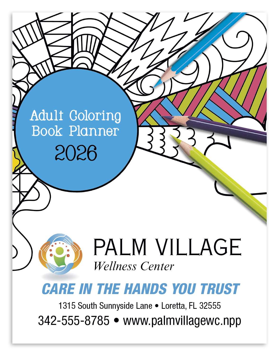 Good Value™ Adult Coloring Book Planner 20