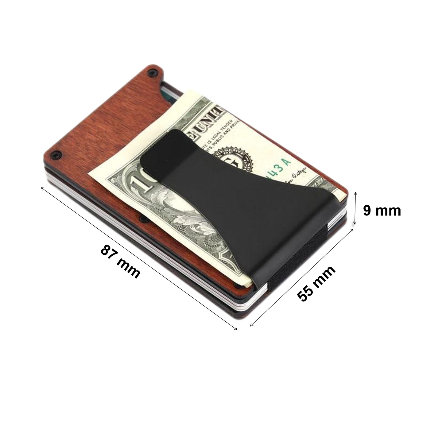 Wood Blocking Wallet 4