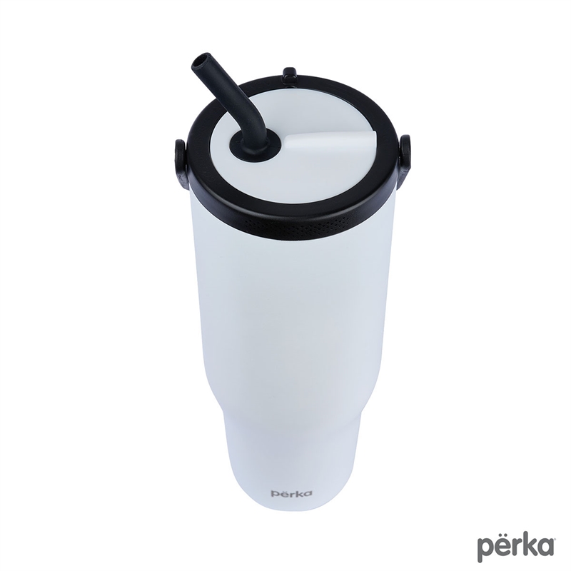 Perka® Reginald 30oz. Recycled Vacuum Insulated Travel Tumbler 33