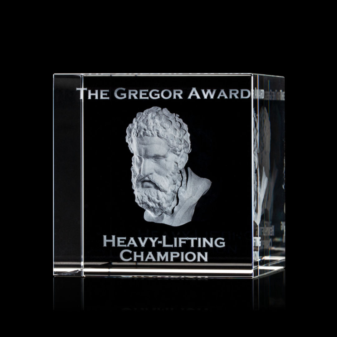 Granby Cube Award 3D 3