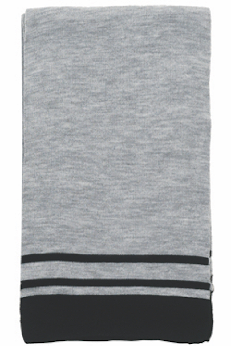 Deluxe Acrylic Scarf w/Striped End Design 3