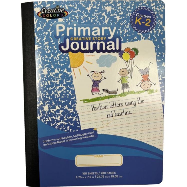 Primary Journal/Creative Story Composition Books - Primary Lined Blank Top 1