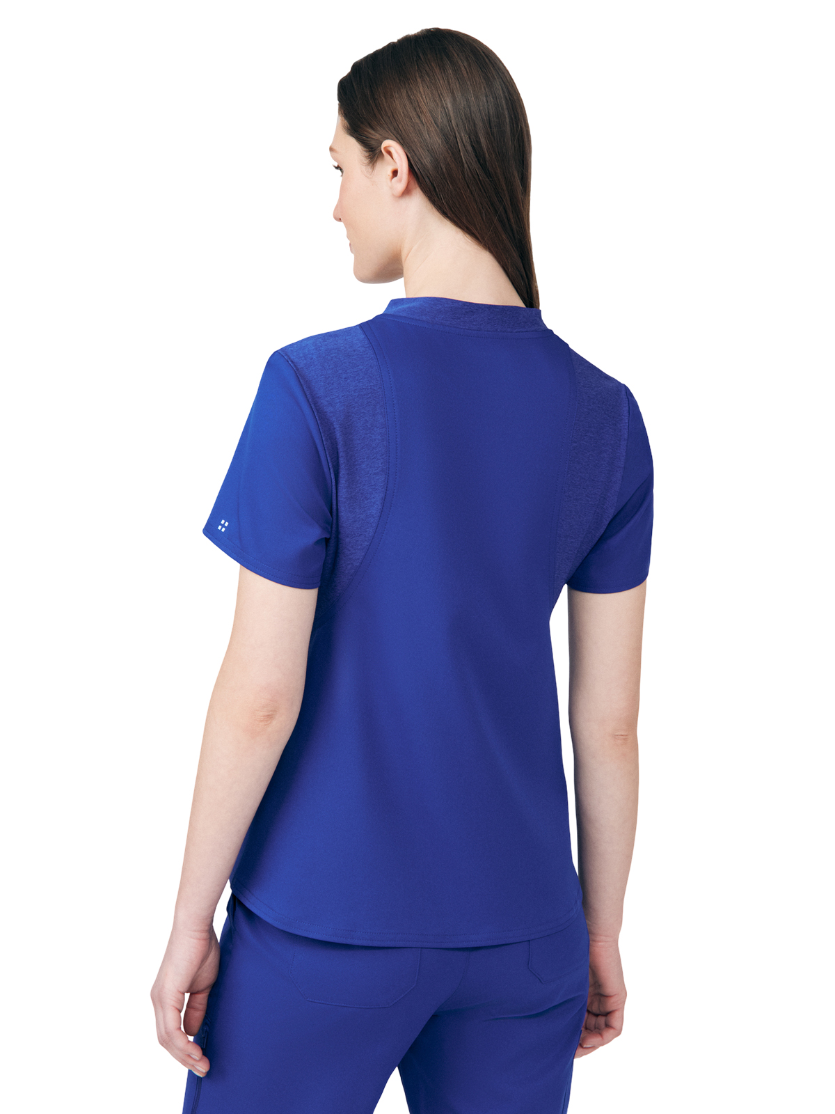 White Cross - VIBE - Women's Two-Pocket Knit Collar V-Neck Top 4