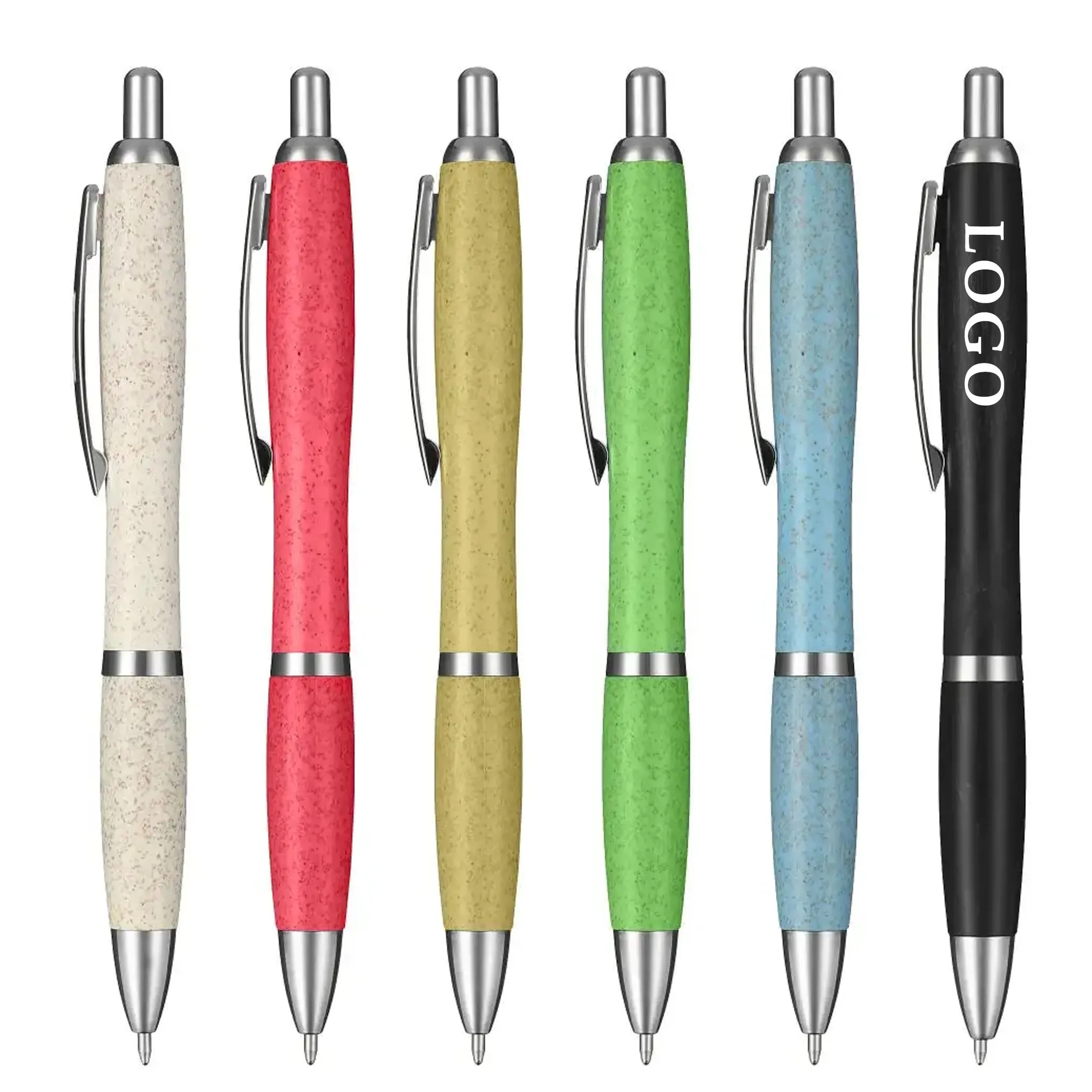 Wheat Straw Eco Ballpoint Pen 4