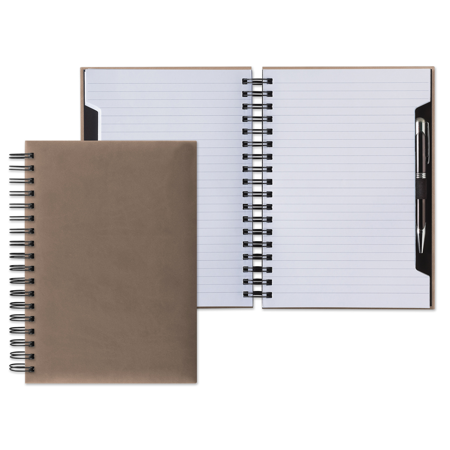 Castelli Tucson Scribe Wire Grande Lined White Page Journal 2