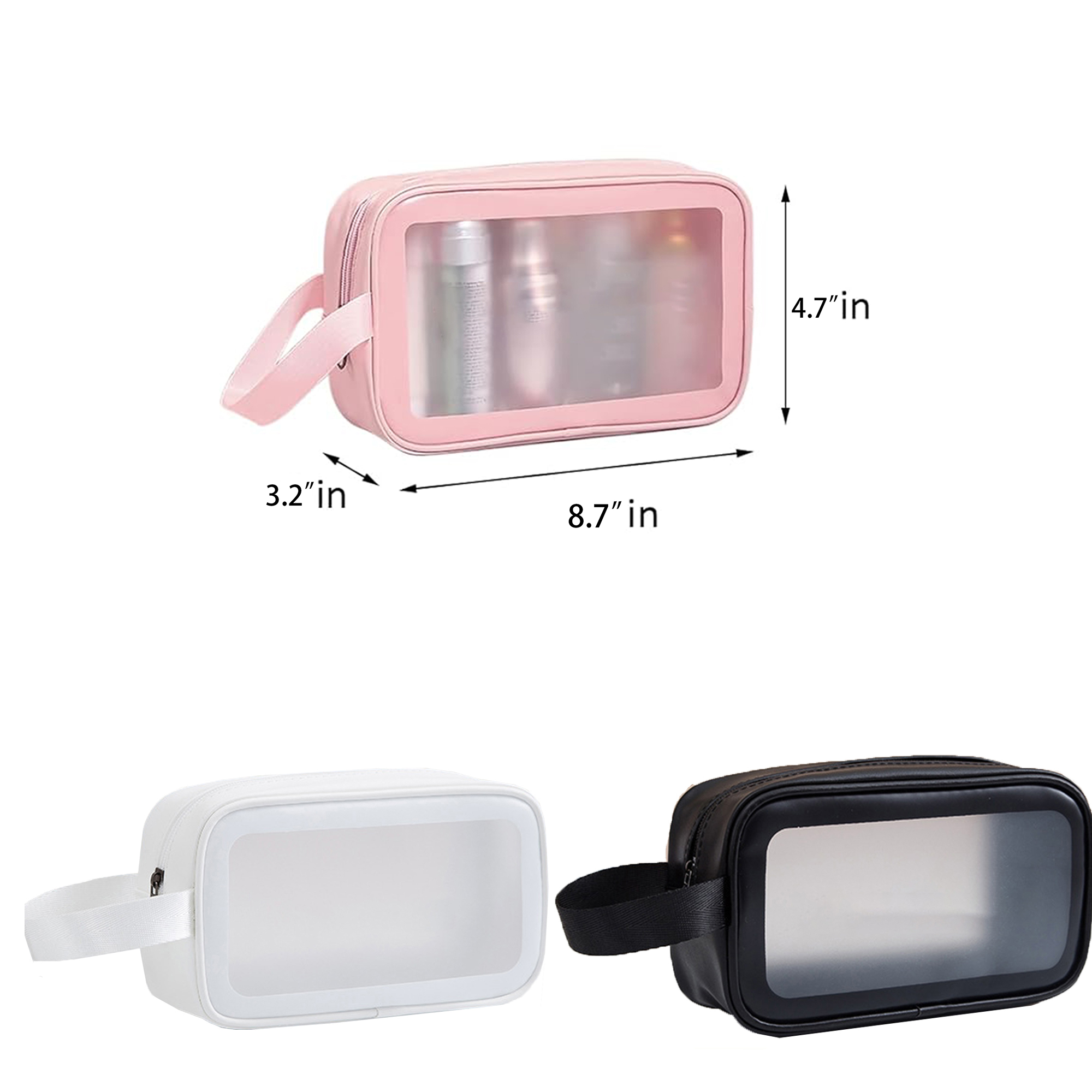 Transparent Shower Cosmetic Tote Bag 2