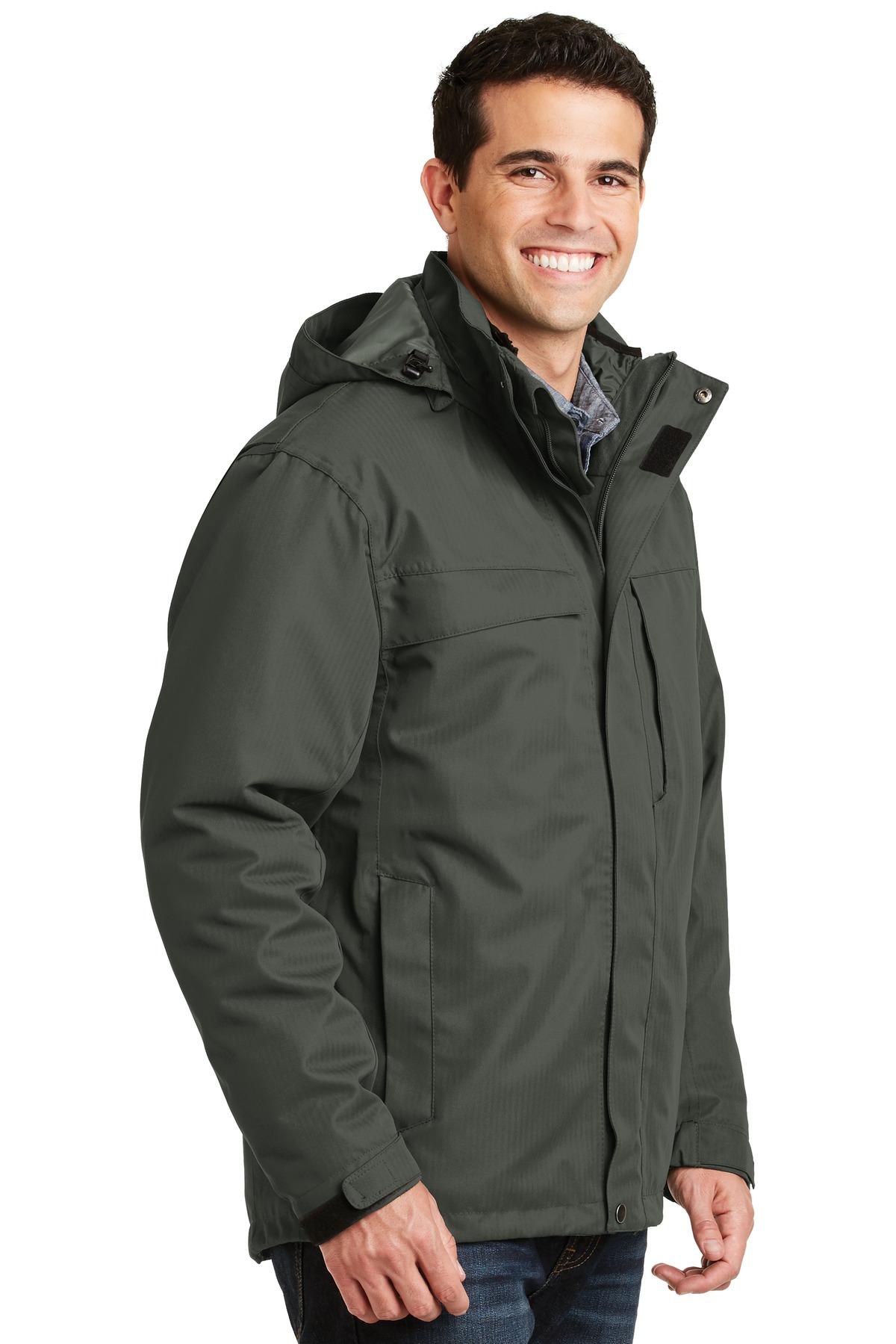 Port Authority Herringbone 3-in-1 Parka. J302 19