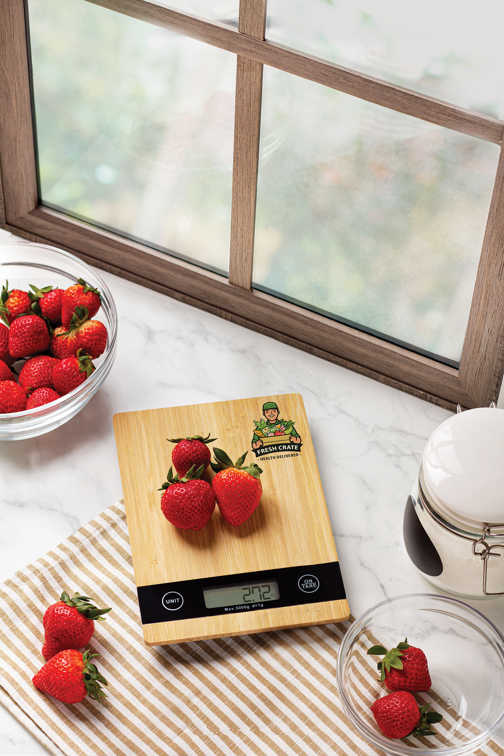 Bamboo Kitchen Scale 1
