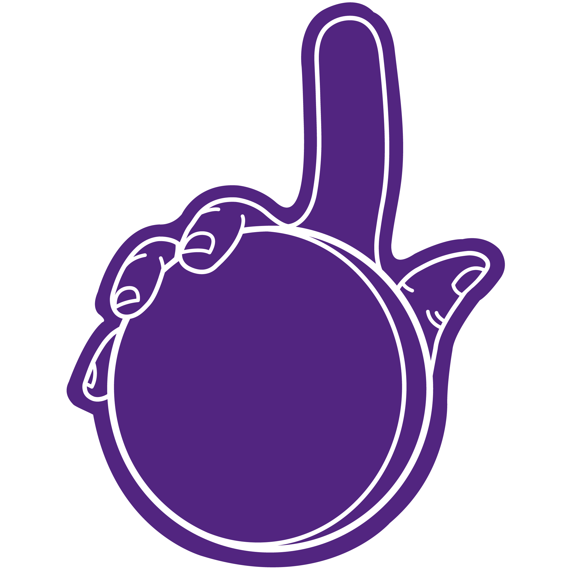 Foam Hockey Puck Hand 19