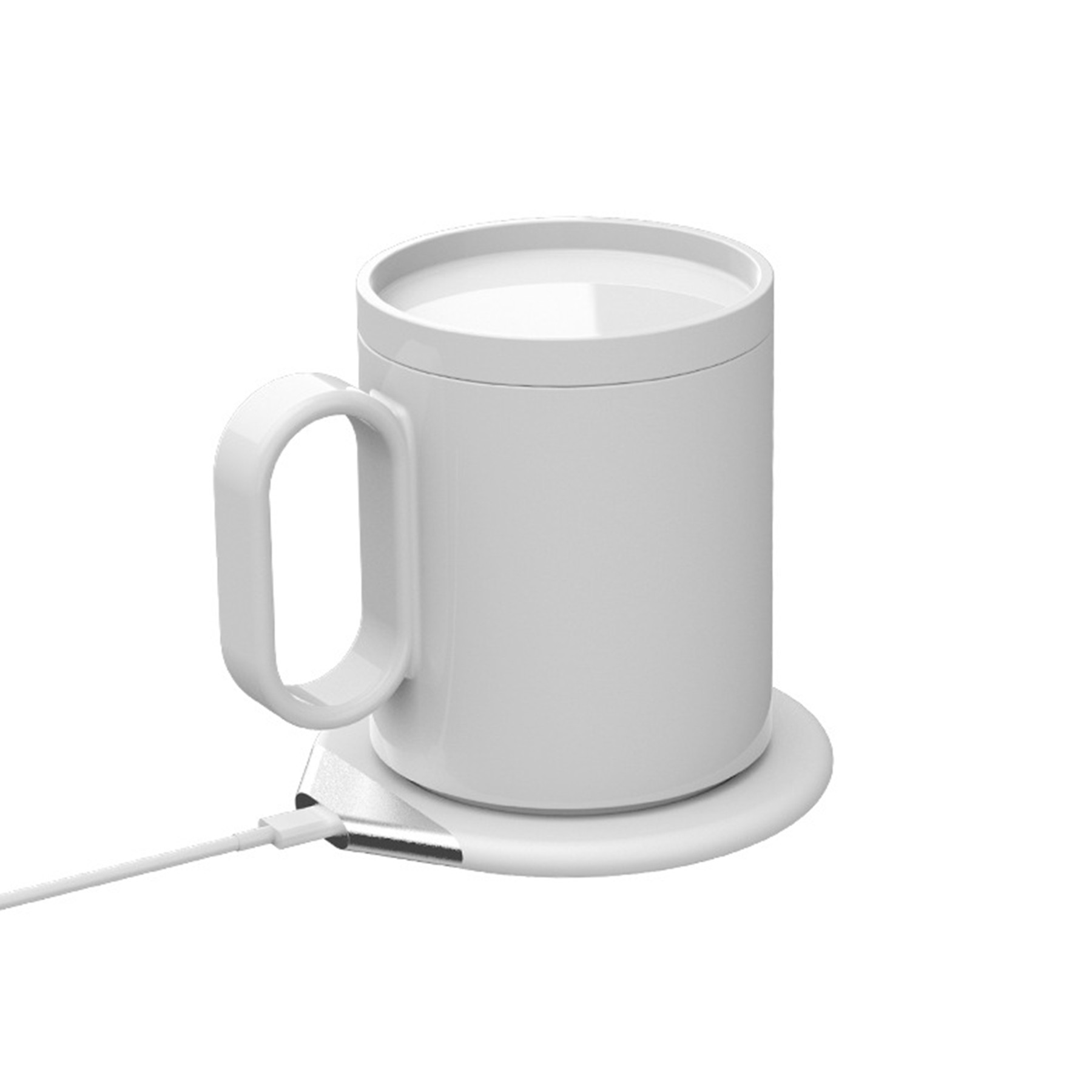 Wireless Charger w/Thermostatic Coaster Cup 3