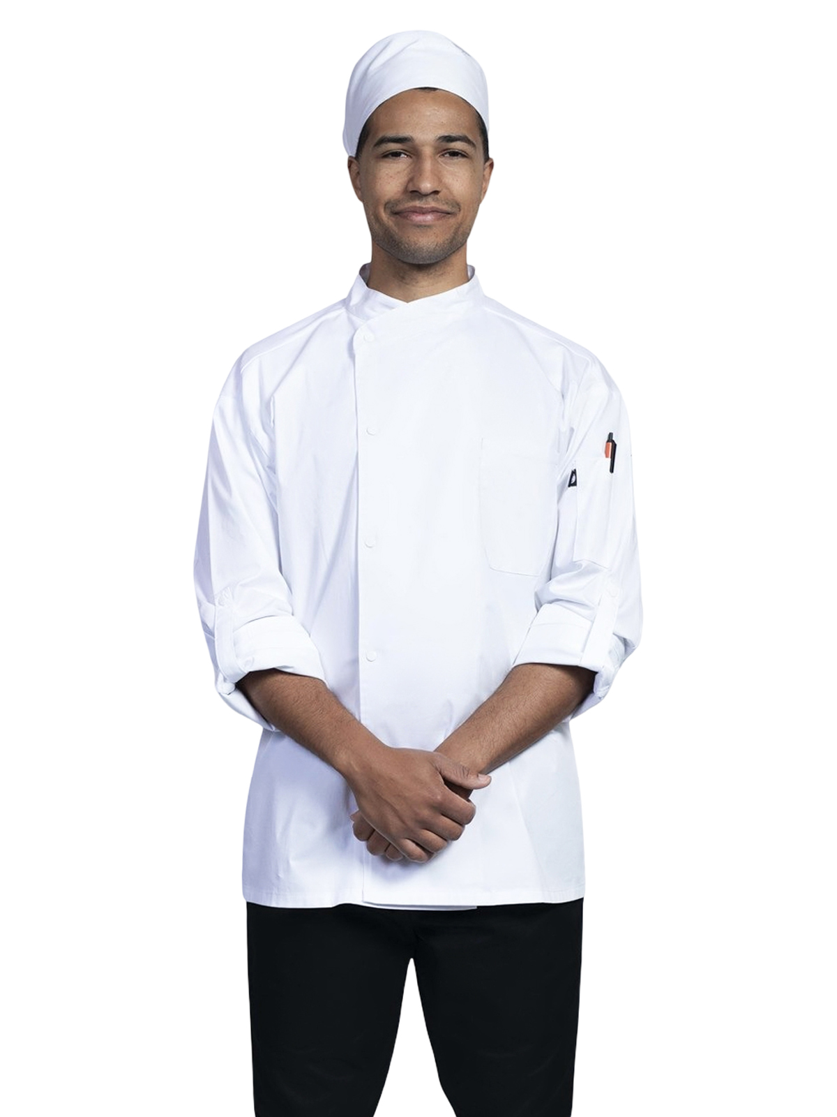 Uncommon Chef - Unisex Two-Pocket Pisa Chef Coat 2
