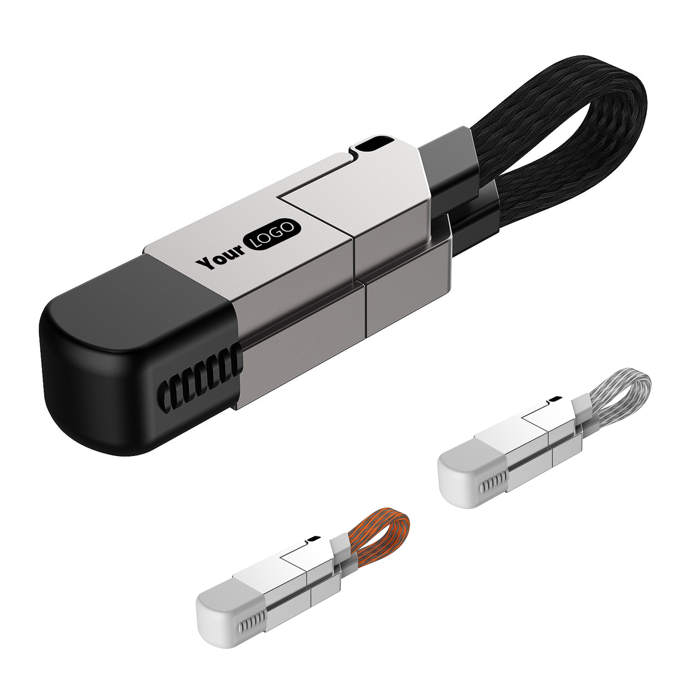 Zinc Alloy 6-In-1 Multi Interface Data Cable 3