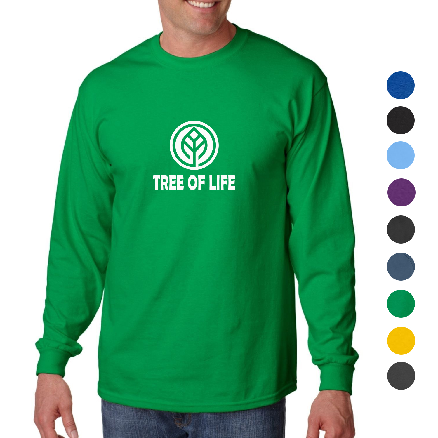 Gildan 6.1 oz 100% Preshrunk Cotton T-Shirt w/ Custom Logo 2