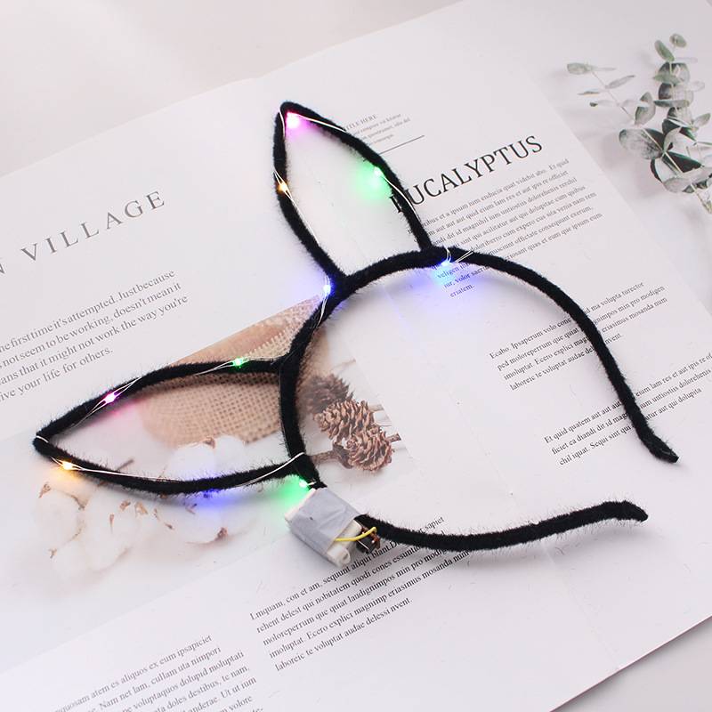 Plush Bunny ears hairbands 3