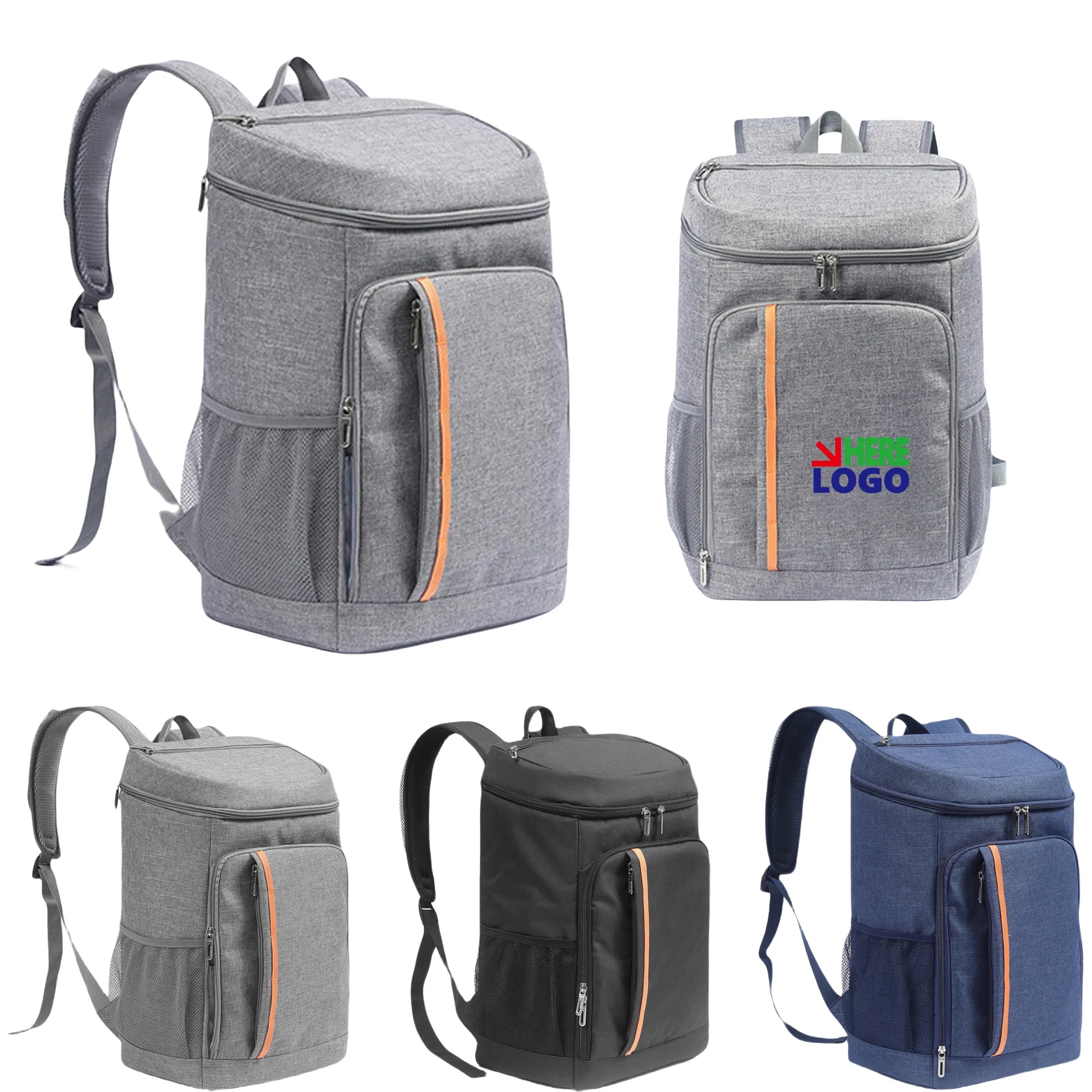 Insulated Backpack Cooler Leak-Proof Lunch Bags MOQ10 4