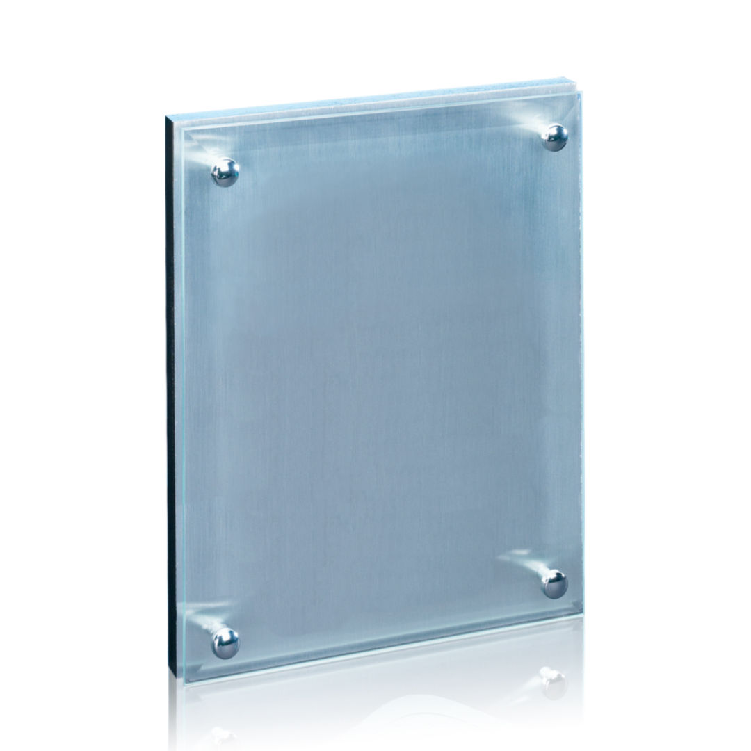 Kingston Plaque - Metallic Silver 17