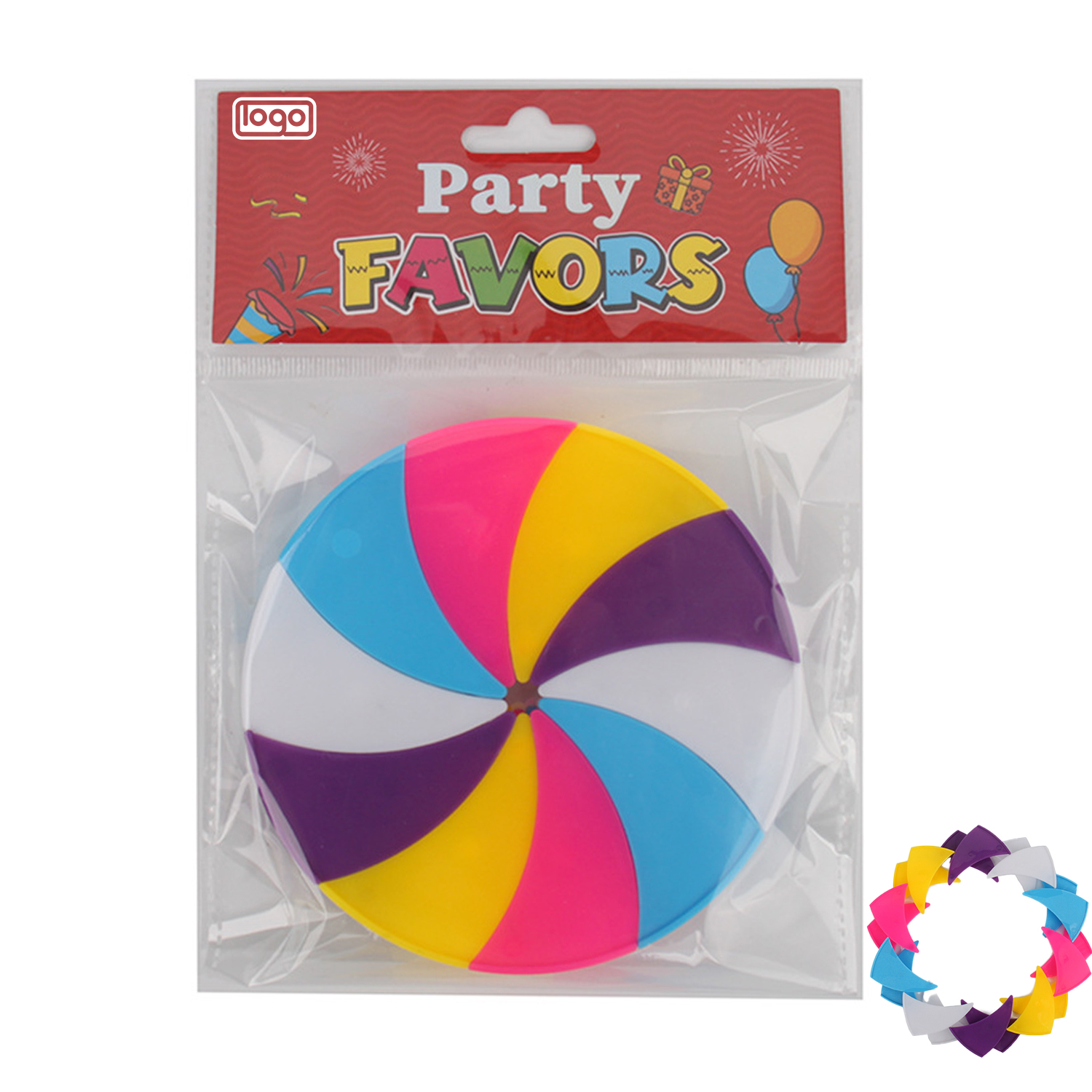 Portable Expanding PP Flying Disc Toy 1