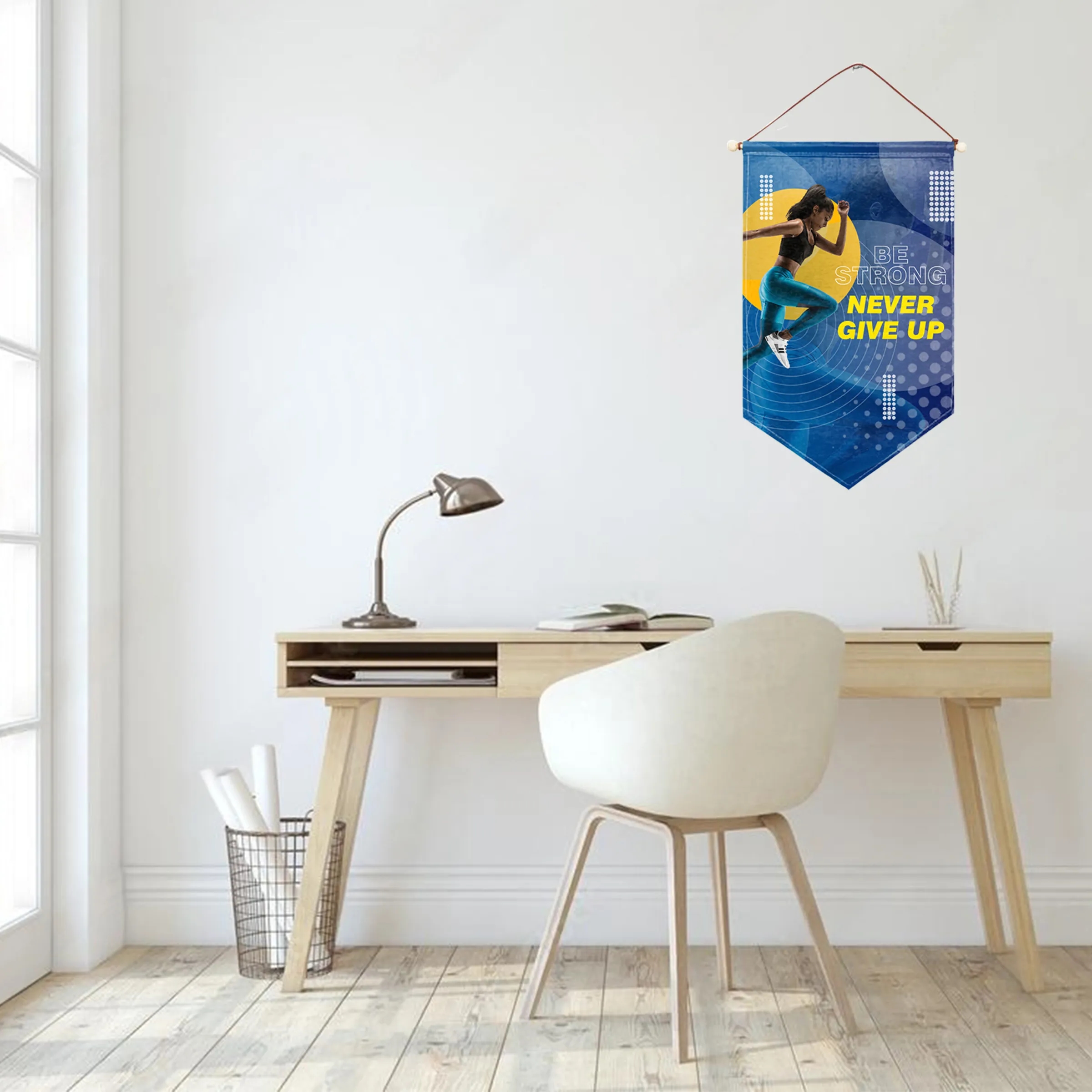 30"x48" Custom Felt Hanging Banner - 2ply 2-Sided 1
