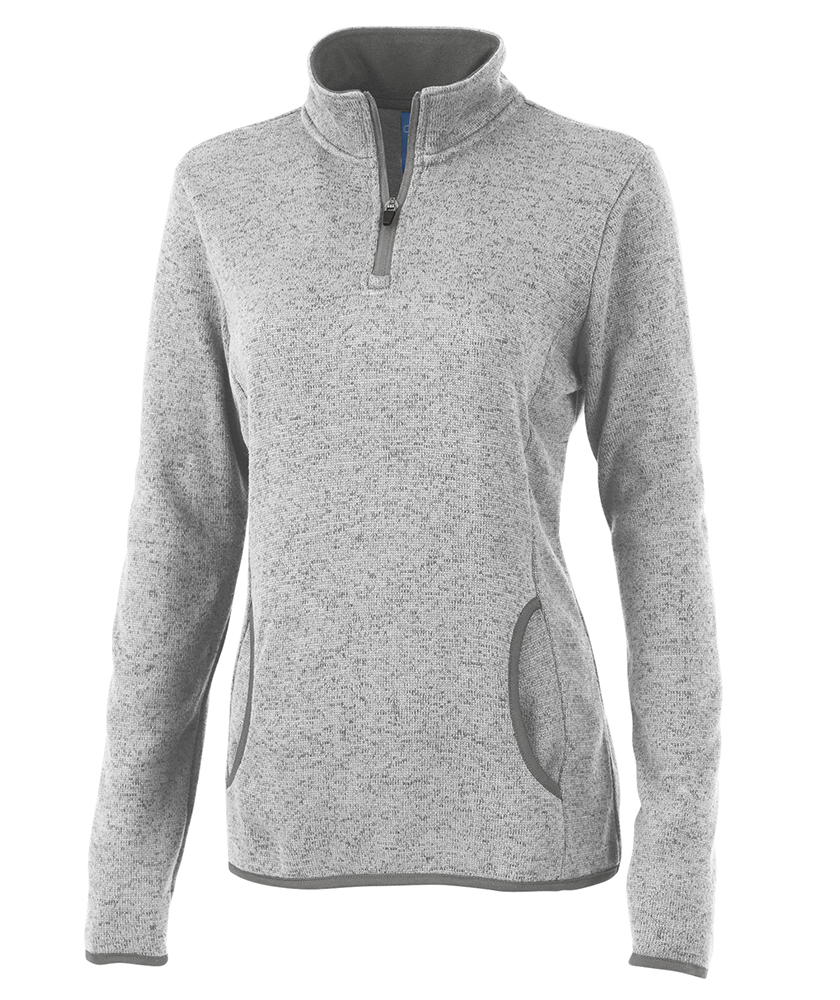 Women's Heathered Fleece Pullover 46