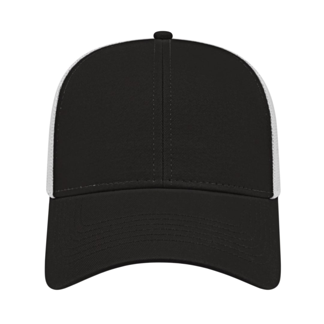 Cap America Two-Tone Trucker Mesh Back Cap 340