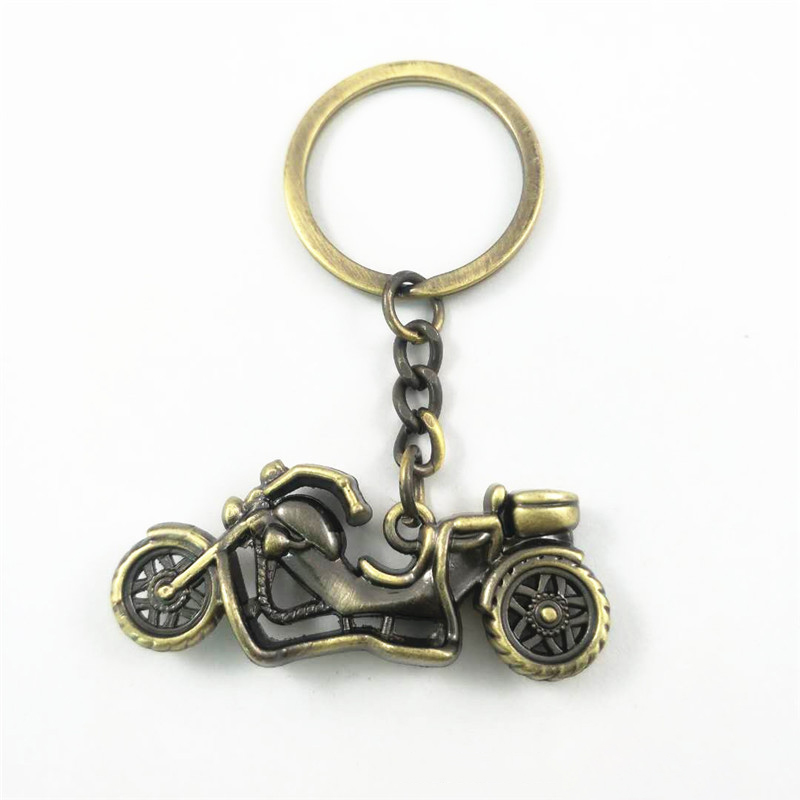 Custom Shape Vintage Metal Key Chain 3