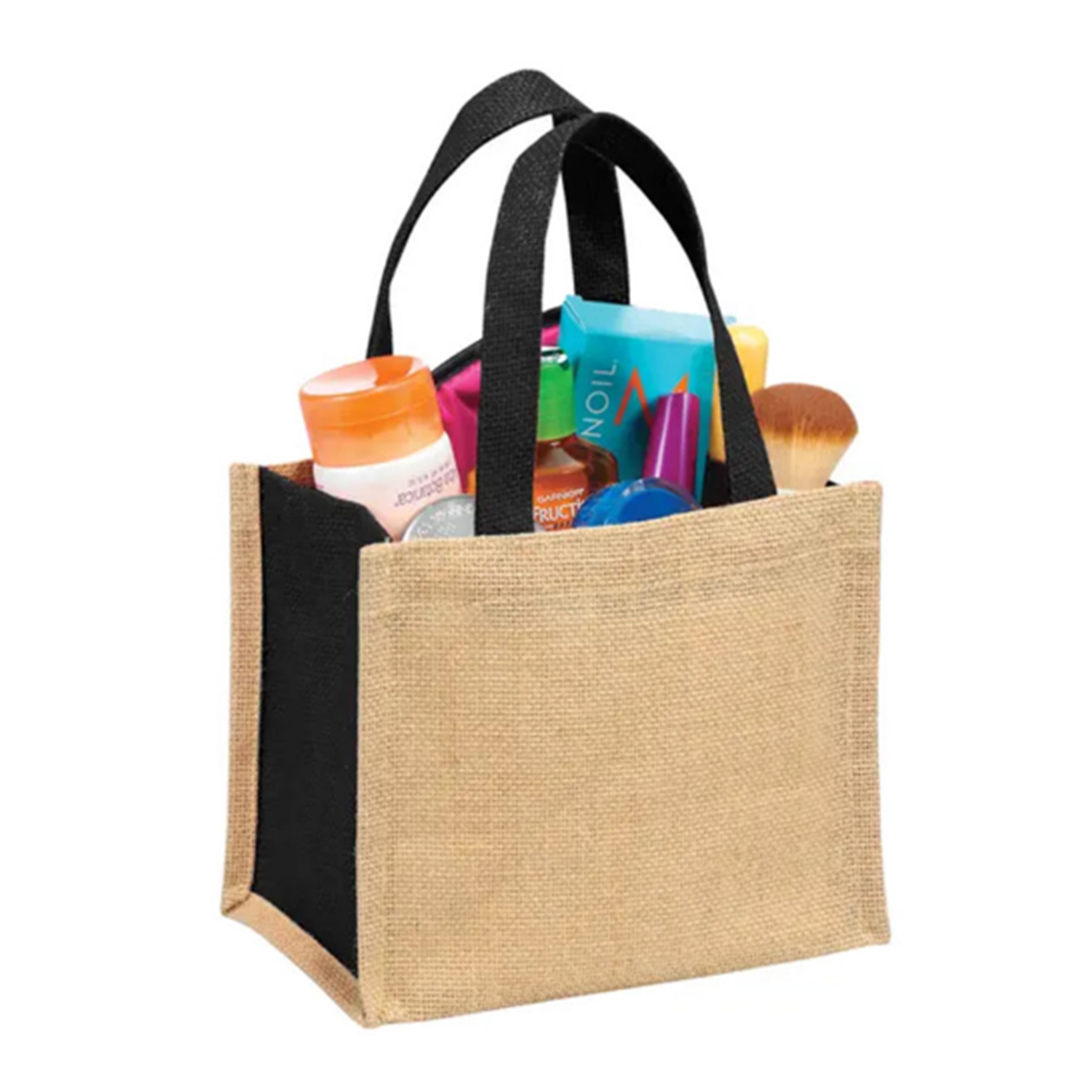 Jute Custom Grocery Tote Bags, custom tote bag with logo imprint 3