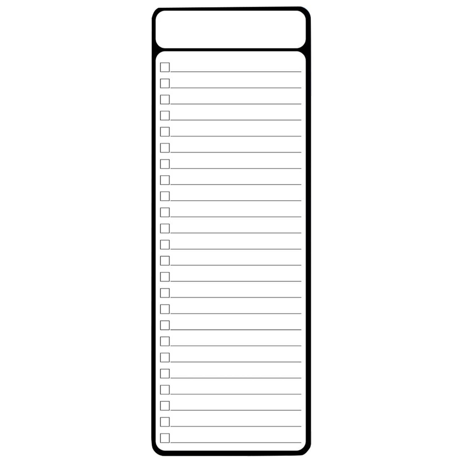4x11 Inch Magnetic Dry Erase To Do List Whiteboard 1