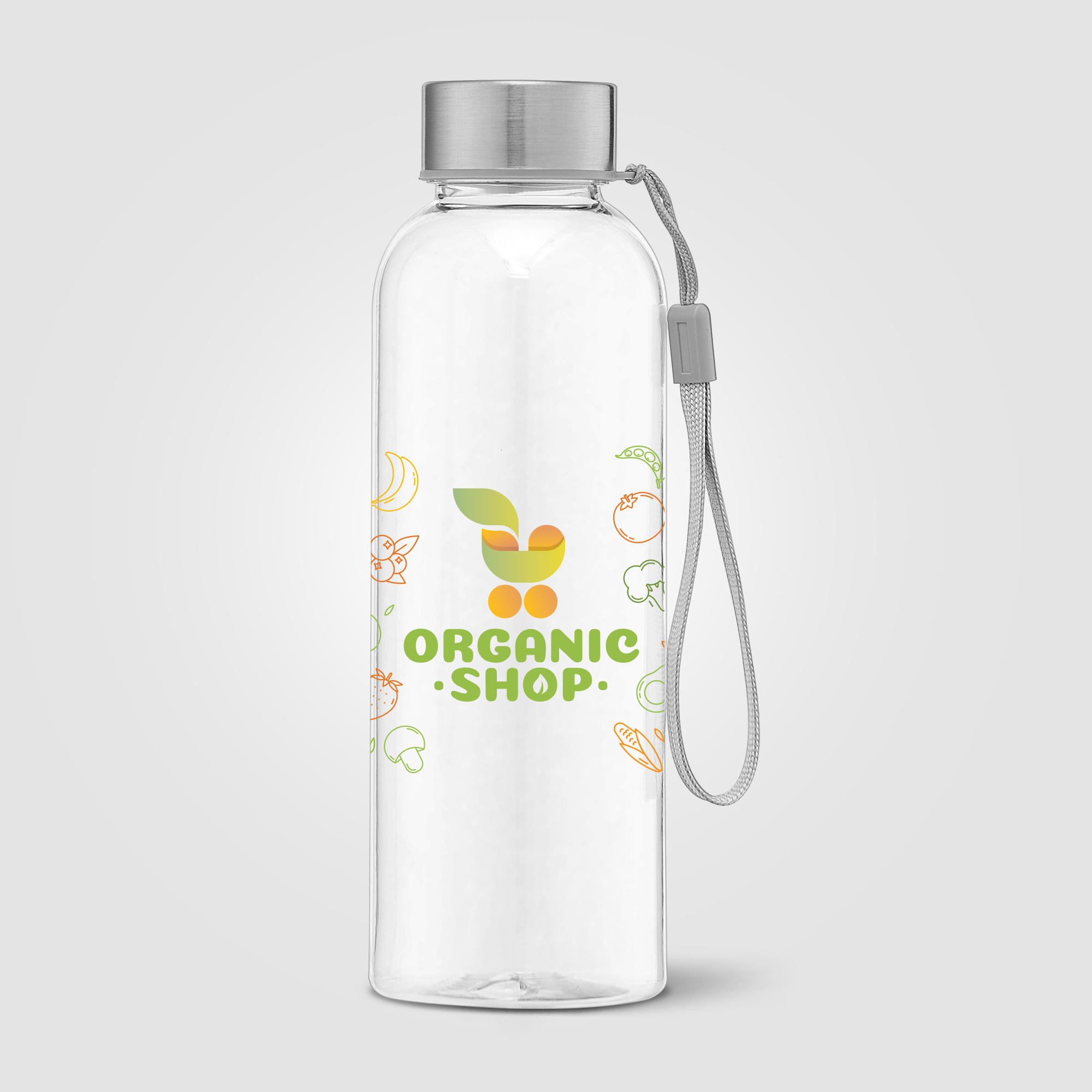 Skye - 17 oz. RPET Water Bottle with Wrist Strap 9