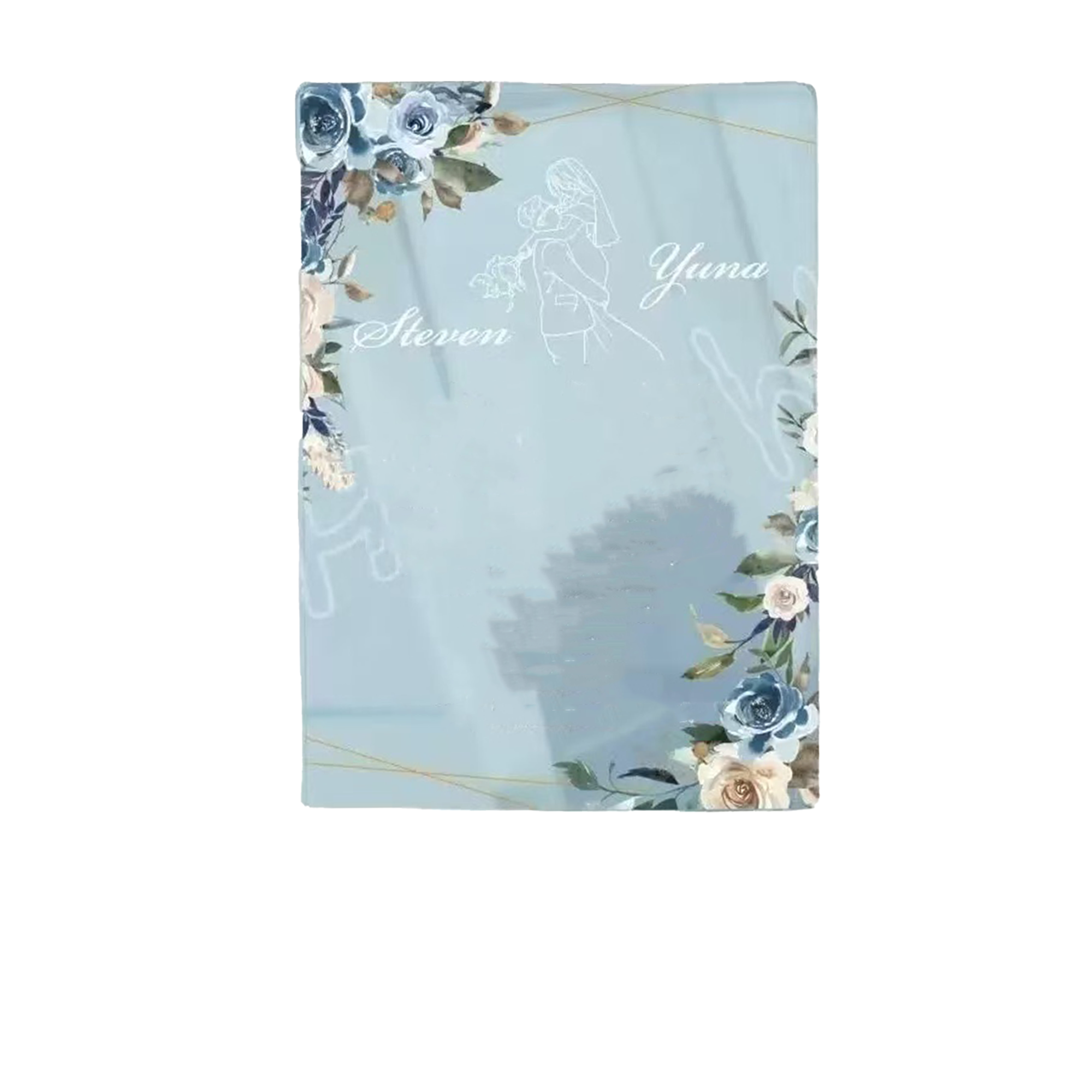 Full Color Clear Acrylic Invitations 3