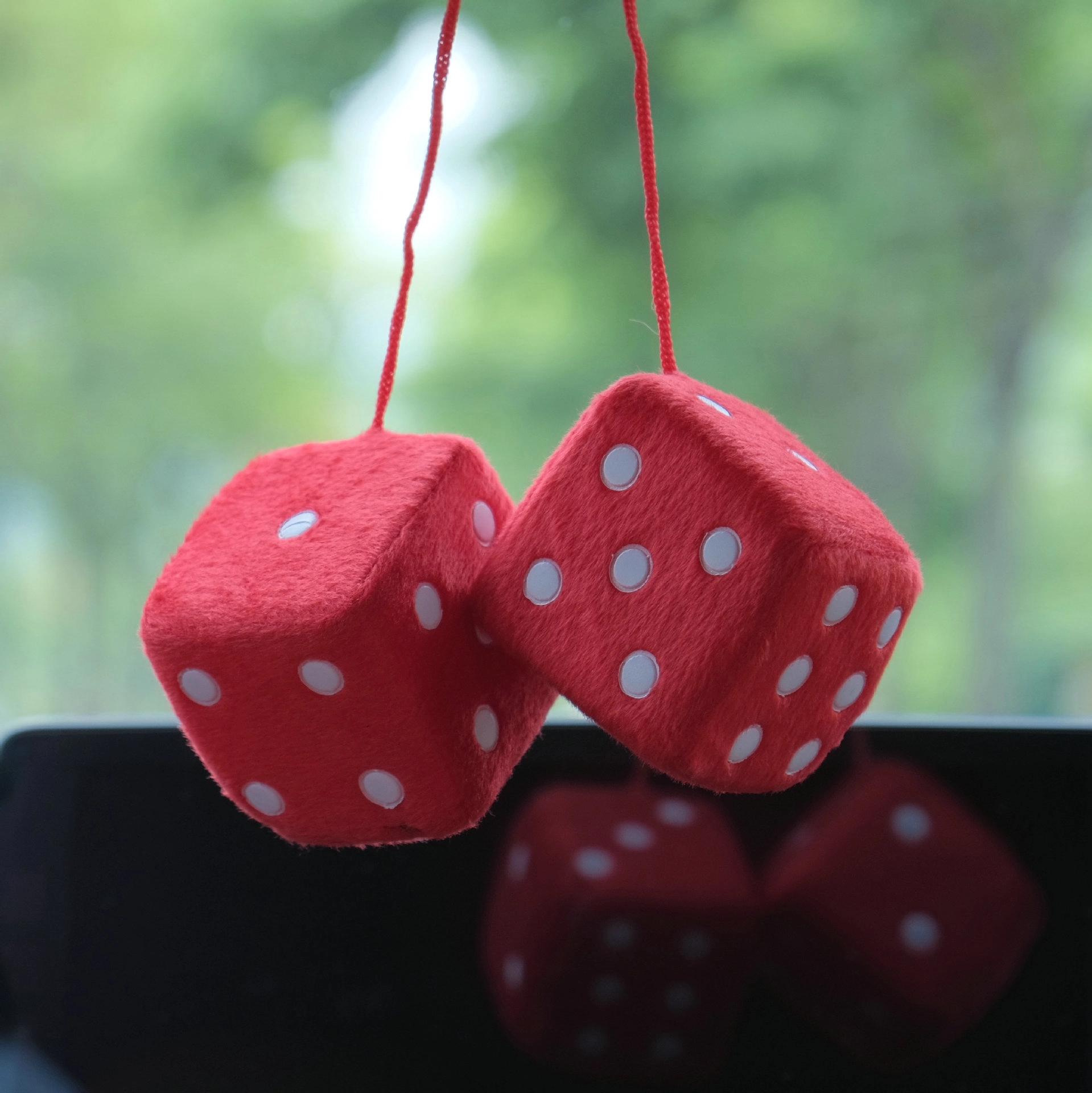 Square Hanging Couple Plush Dice 4