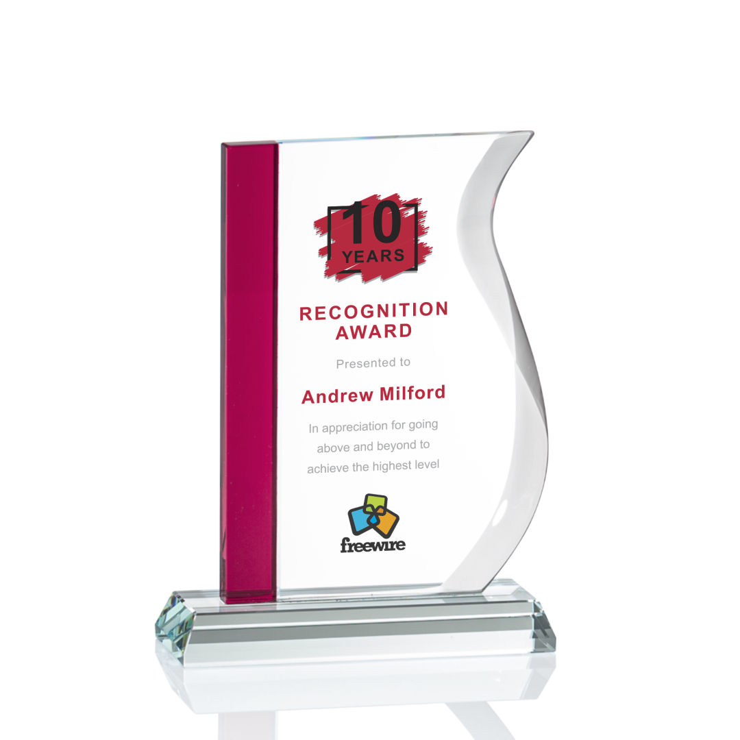 Burbank VividPrint™ Award - Red 7