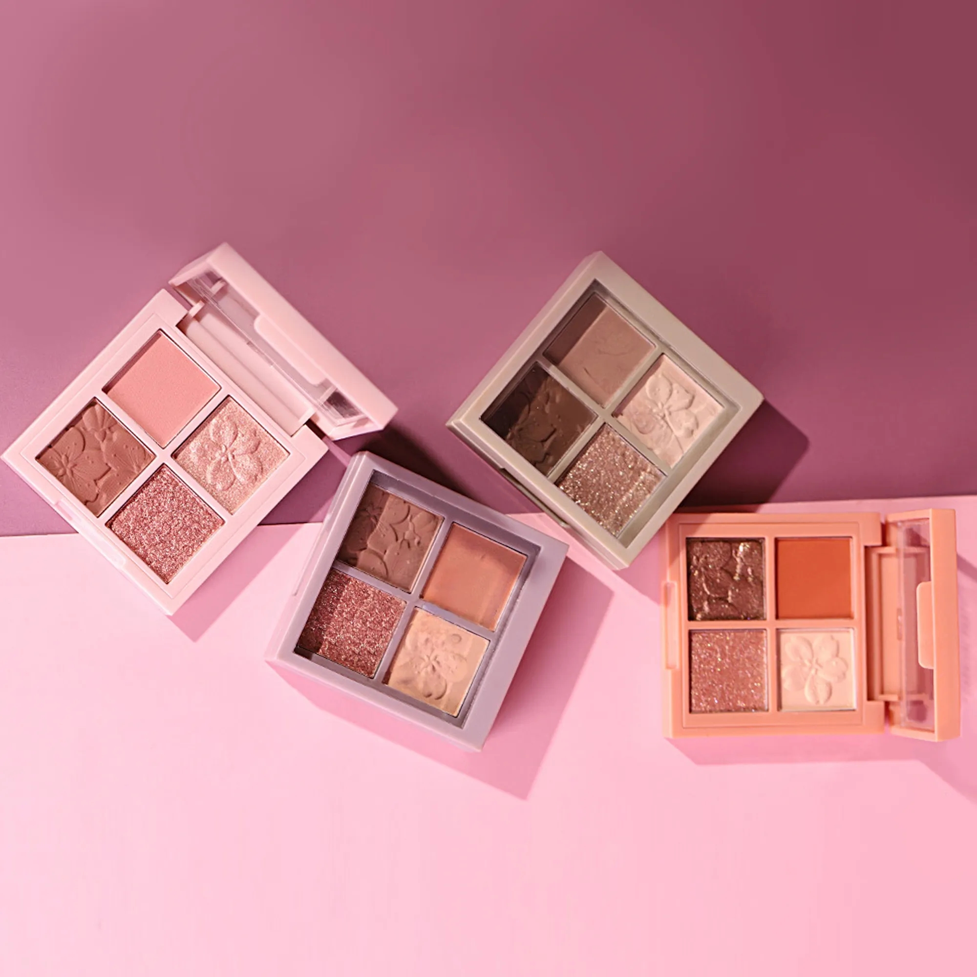 4-Color Eye Shadow Tray 7