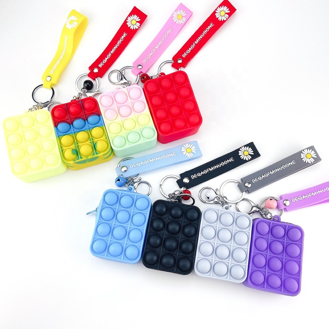 Silicone Stress Relief keychain 9