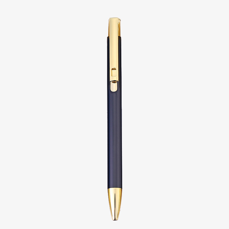 Metal Aluminum Pressing Ballpoint Pen Retractable Ballpoint Pen 9