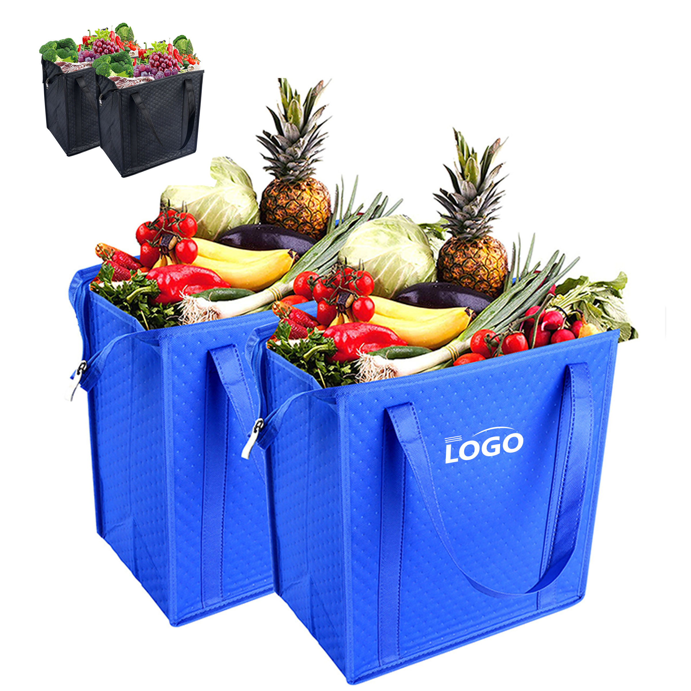 Supermarket-Ready Large Insulated Carry Bag 2