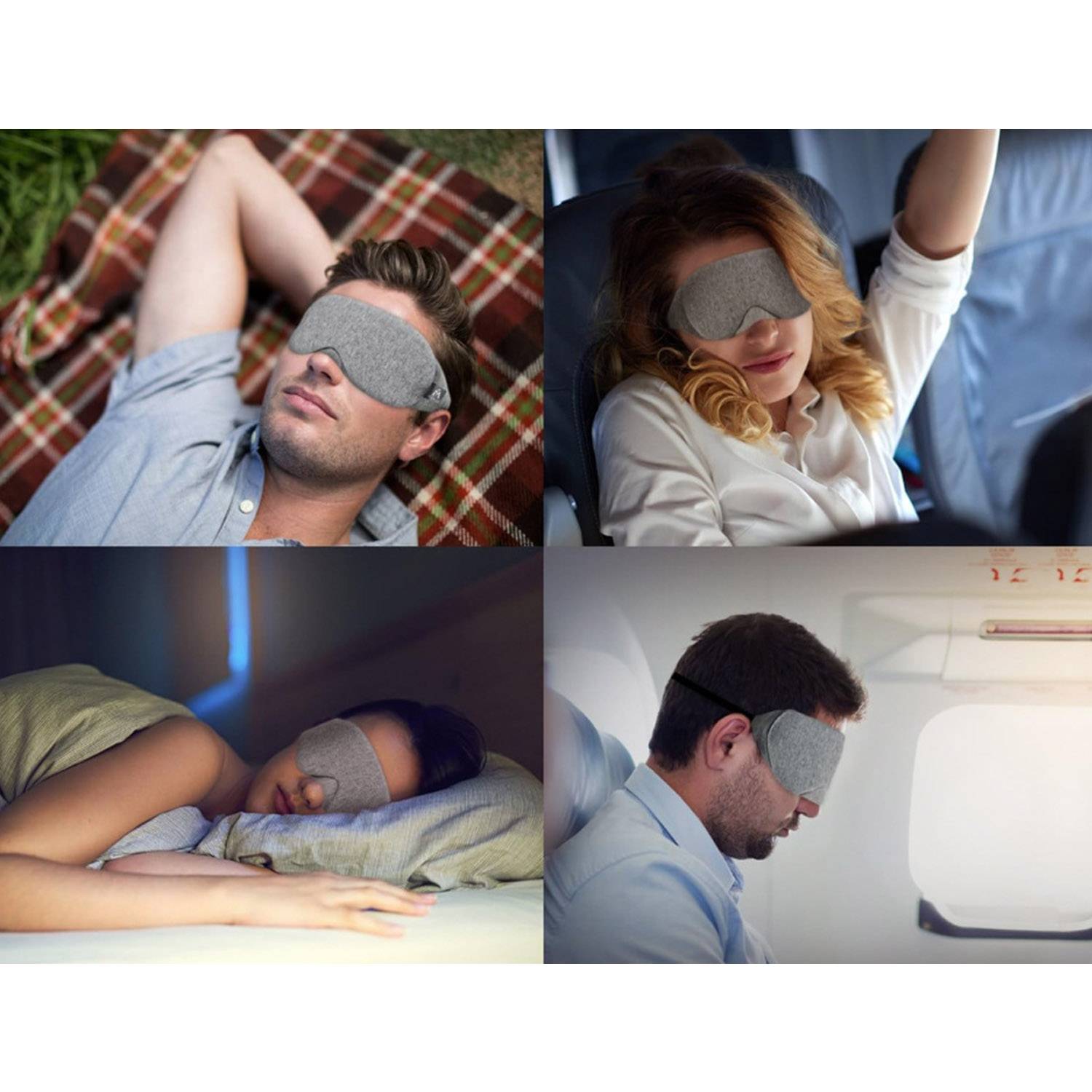 Comfortable Light Blocking Cotton Sleep Mask 9