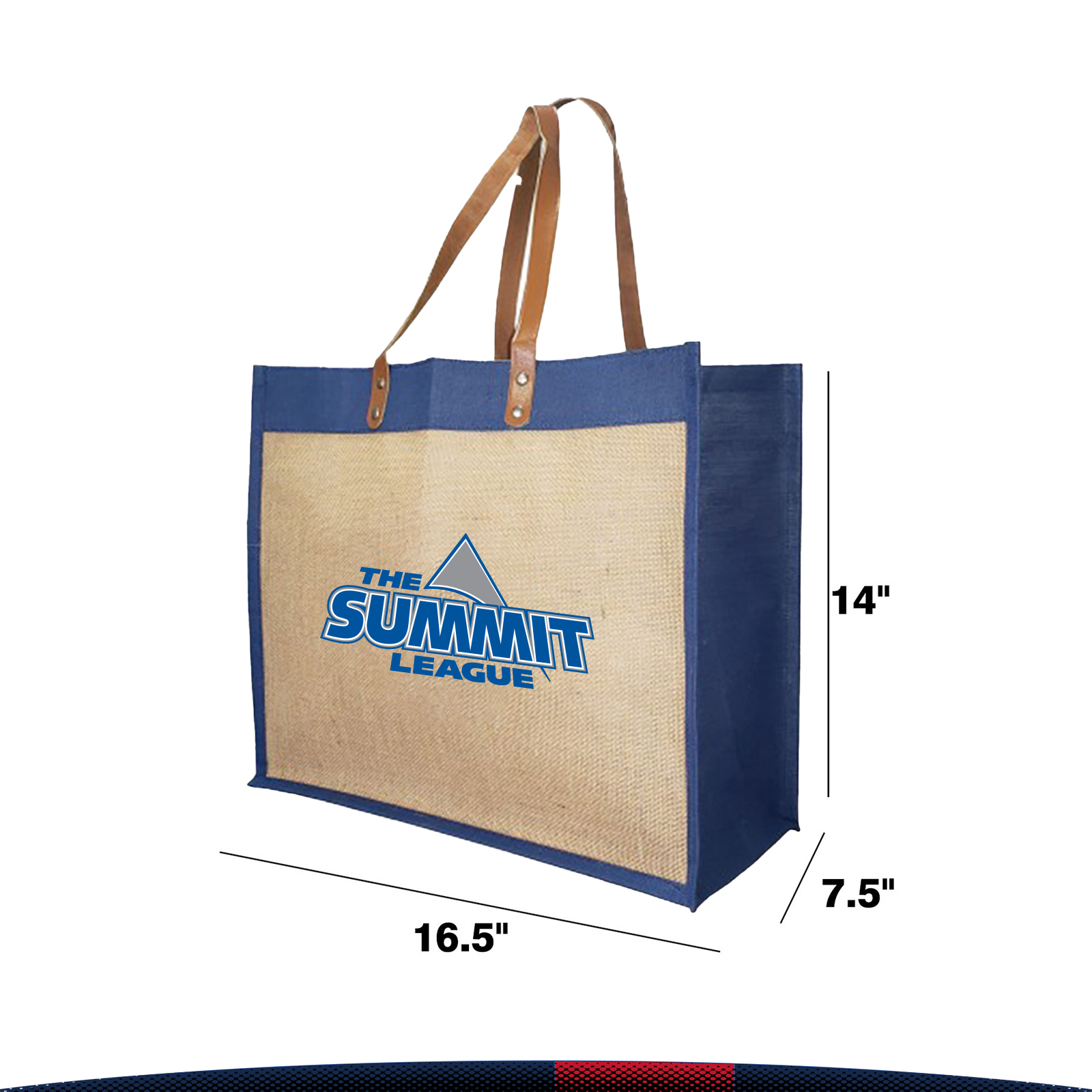 Decpa Laminated Jute Tote Bag, custom tote bag with logo imprint 6