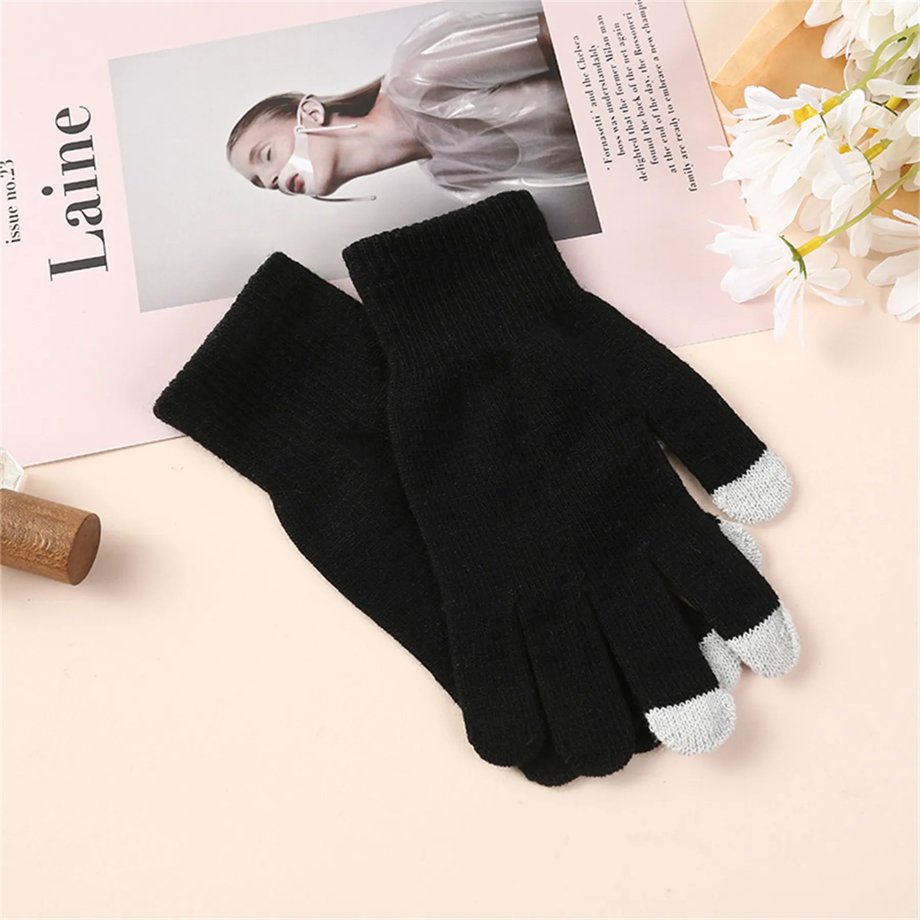 Unisex Smart Touchscreen Gloves-Full Color 3
