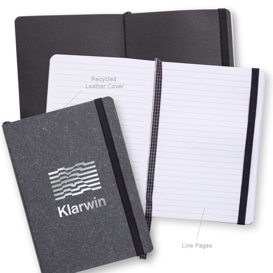 Attenborough Recycled Leather Journal 2