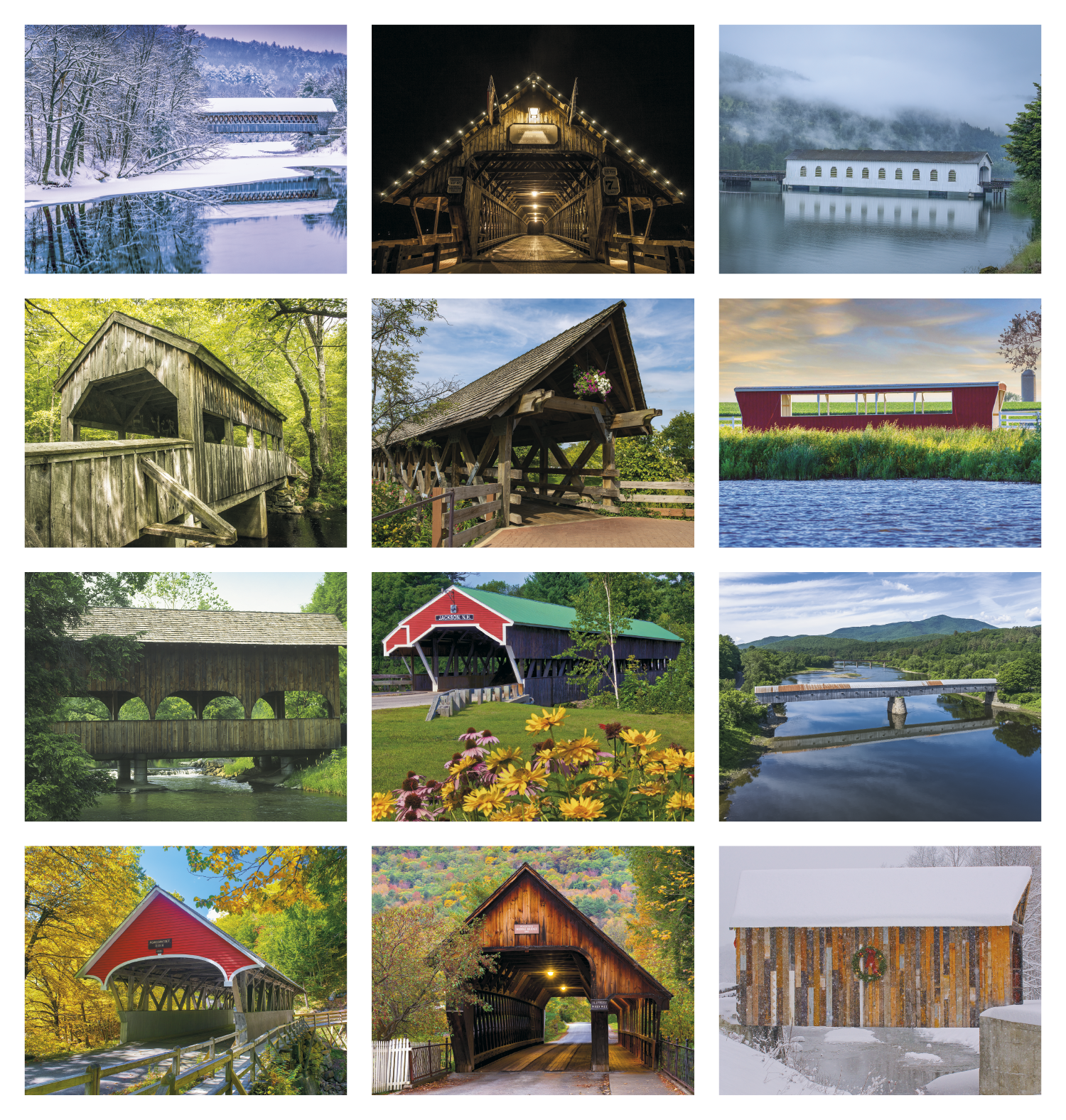 Triumph® Calendars Bridges Calendar 12