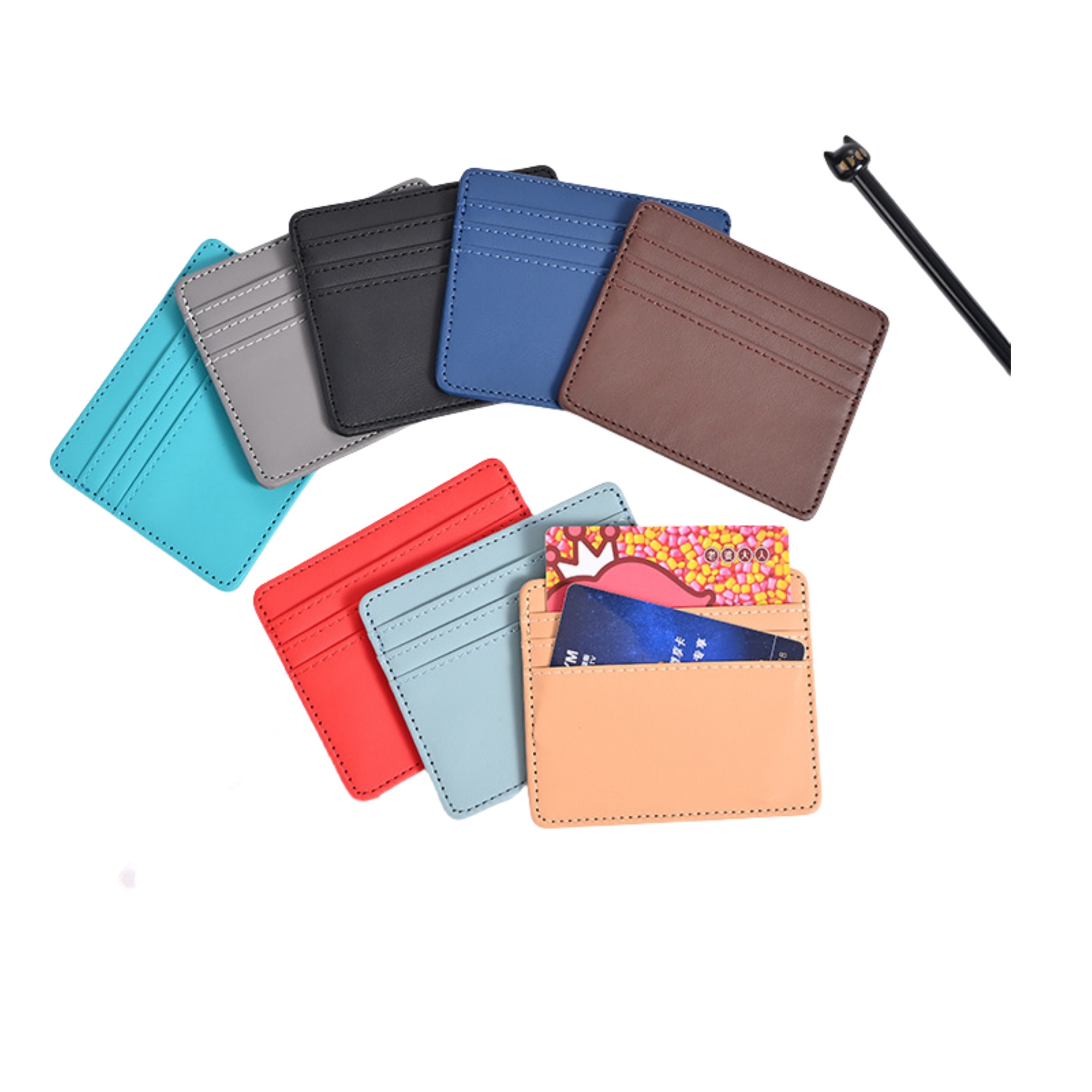 PU Business Portable Card Case 4