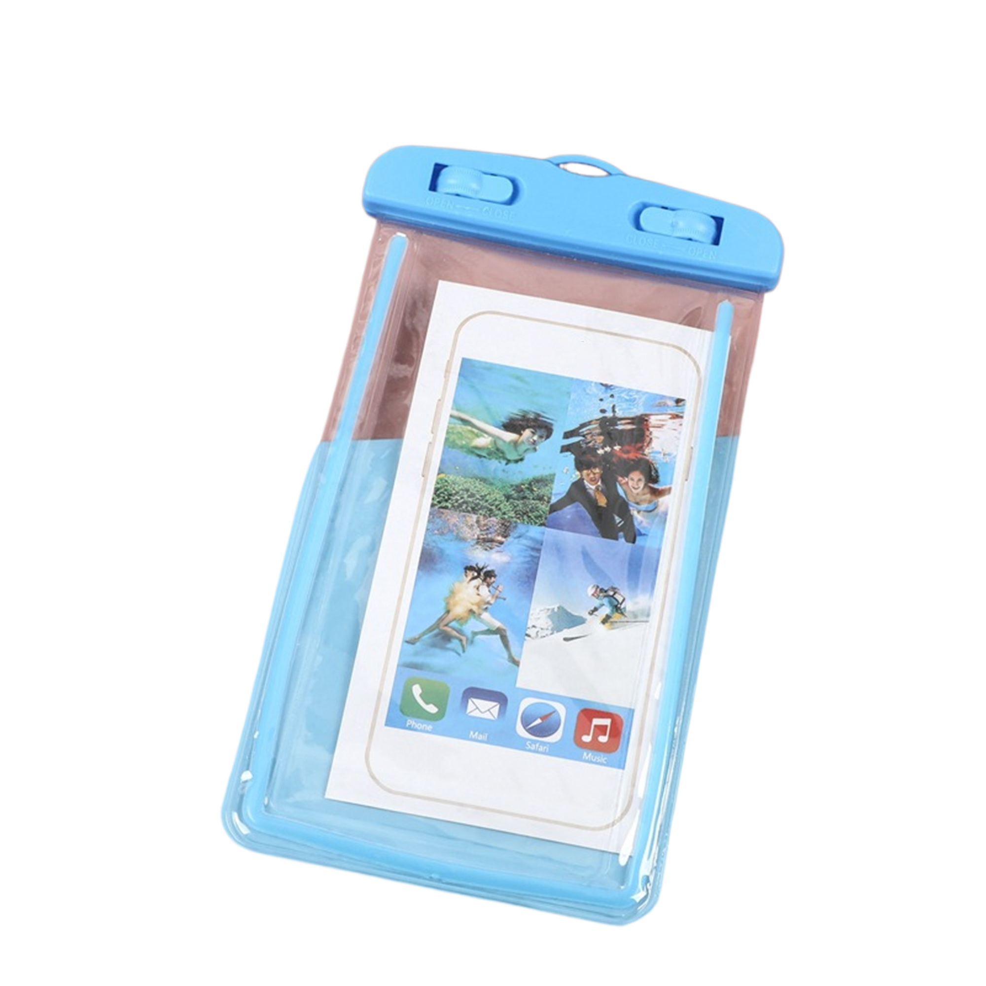 MOQ100 Glowing Waterproof Phone Case for Outdoor Use 3