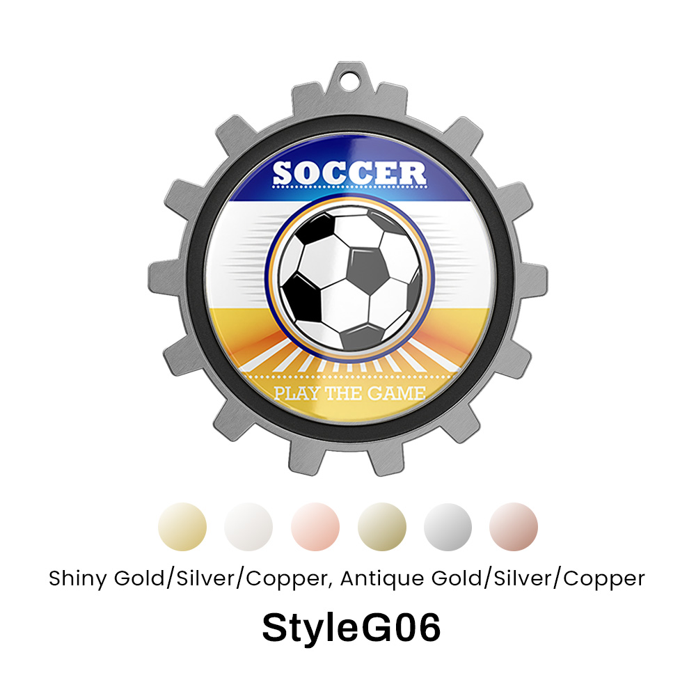 3.5" UV Printed Award Medals 4