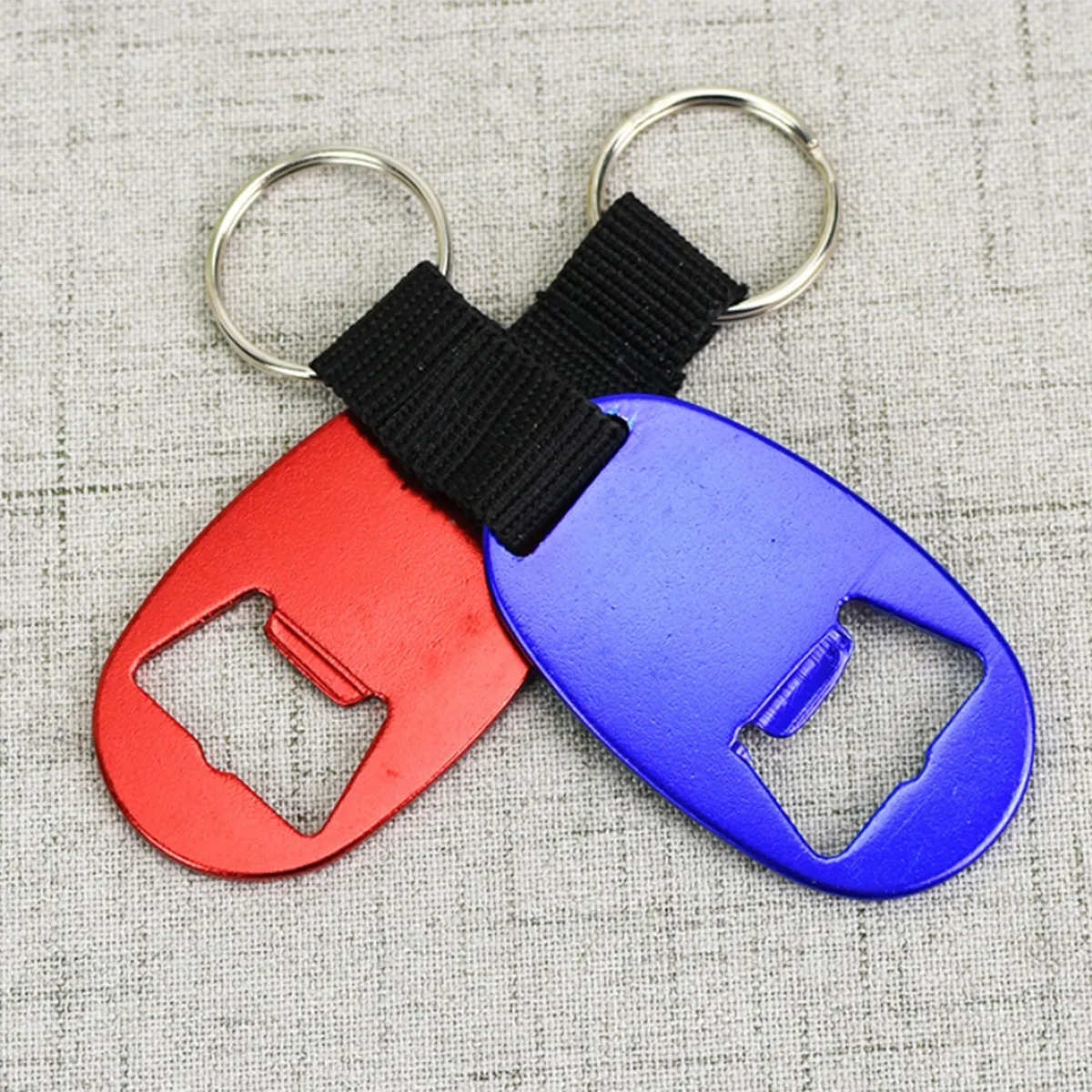 Keychain Ring Backpack Charm With Webbing Bottle Opener 3